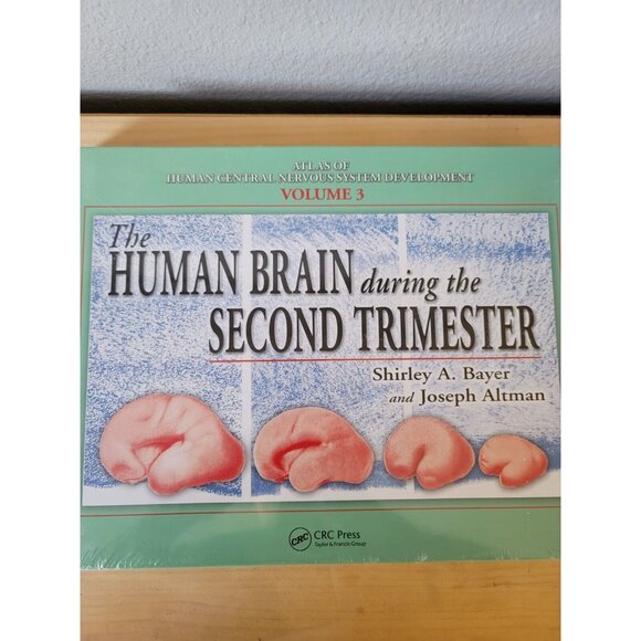 The Human Brain During the Second Trimester Hardcover Book Shirley Bayer Sealed - Picture 2 of 10